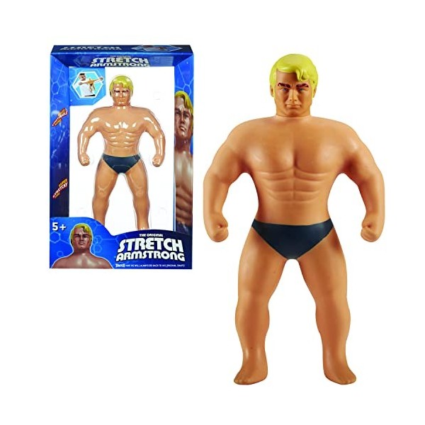 STRETCH ARMSTRONG, Personnage de 25 cm, Personnage étirable, Jouet pour Enfants dès 5 Ans, TRE03