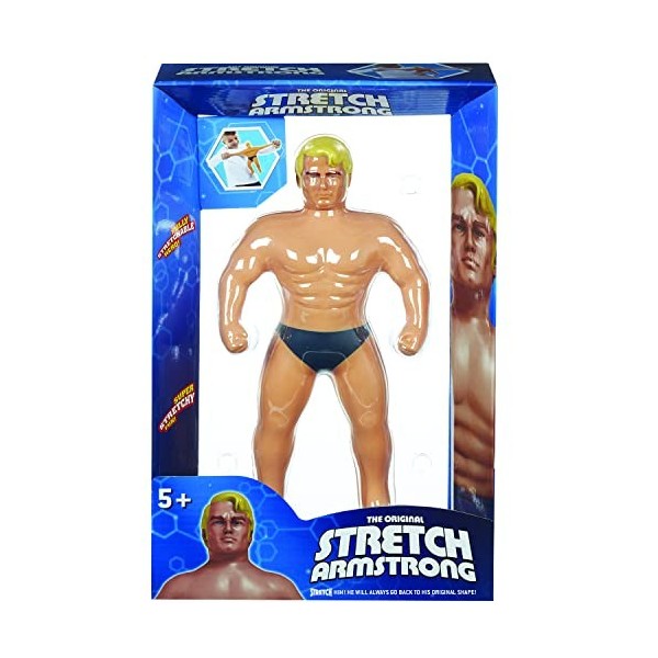 STRETCH ARMSTRONG, Personnage de 25 cm, Personnage étirable, Jouet pour Enfants dès 5 Ans, TRE03