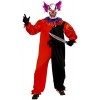 Smiffys Costume Bo Bo le clown effrayant et sinistre de cirque, avec combinaison-pantalo