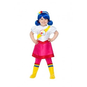 Smiffys 51663 Rainbow Kingdom Costume pour fille Multicolore Taille M 7-9 ans