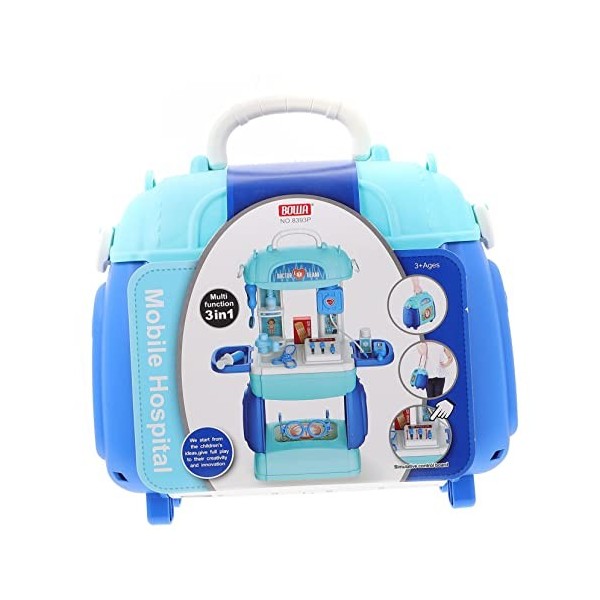 ibasenice 1 Ensemble De Jouets Simulés Jouets De Puzzle Jouets Éducatifs pour Enfants Sac Fourre-Tout pour Enfants Kit De Sim