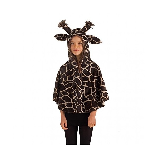 Krause & Sohn Cape de Girafe pour Enfants Costume de Carnaval pour Animaux Costumes dune Seule Taille Cape enf