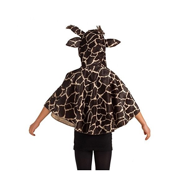 Krause & Sohn Cape de Girafe pour Enfants Costume de Carnaval pour Animaux Costumes dune Seule Taille Cape enf