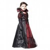 KIRALOVE - Costume Vampire - Déguisement - Carnaval - Halloween - Chica - Vampire - Vampire - Dracula - Twilight - Couleur No