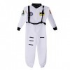 MagiDeal Enfant Costume Astronaute Jumsuit avec Harnais pour Garçon Fille Déguisement - M