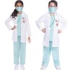 amscan 9907238 Costume de médecin pour fille et garçon 3-4 ans