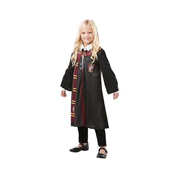 Claires Harry Potter Gryffondor Robe Costume | Maison Poudlard |Halloween Déguisement Enfants Filles Garçons | Noir