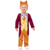 amscan 9916239 – Costume officiel Roald Dahl Mr Fox Baby World Book Day Age 18-24 mois