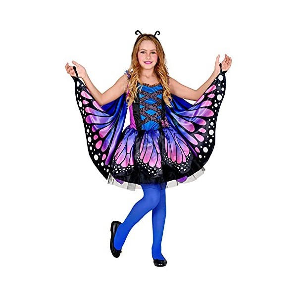 "BUTTERFLY" tutu dress, wings, antennas - 140 cm / 8-10 Years 