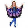 "BUTTERFLY" tutu dress, wings, antennas - 140 cm / 8-10 Years 