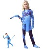 DONY Costume Avatar pour Enfant,Costume Combinaison DHalloween Cosplay VêTements de FêTe DAnniversaire Carnaval GarçOn Fill