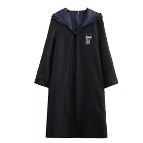 Generico Harry Draco Costume Cosplay Vert Réplique, Noir , L 170-175 cm altezza