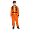 Snailify Costume dastronaute pour enfant spatial de la NASA orange pour garçons et filles