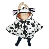 Costume de vache J55 74-98 - Cape pour bébé - Petit enfant - Costumes danimaux de vaches - Costume de carnaval