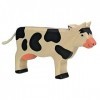 Holztiger - 80003 - Figurine - Vache, Debout - Noir