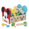 Disney Mickey Set doutils en Bois, 21 pièces, 48706, No Color