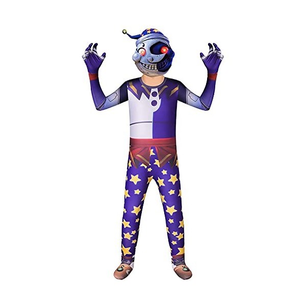 RAPANDA Cosplay FNAF Sundrop, Moondrop Cosplay, Sundrop and Moondrop FNAF, Costume Officiel de Cinq Nuits à Freddy Bonnie, De