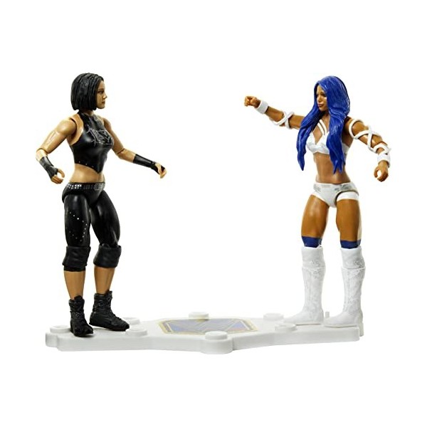 WWE Sasha Banks vs Bayley Championship Showdown Lot de 2 figurines daction de 15,2 cm Monday Night Raw Battle Pack pour enfa