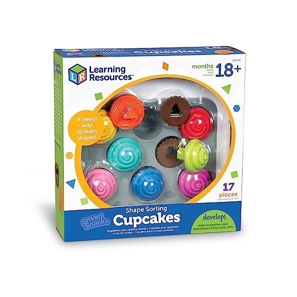Cupcakes pour trier les formes de Learning Resources