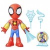 Hasbro Marvel Spidey et Ses Amis Extraordinaires, Spidey électronique, Figurine de 25 cm, Jouets préscolaires à partir de 3 A