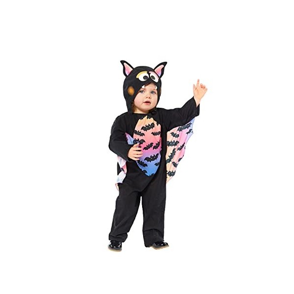 amscan Déguisement Halloween Little Bat 9914756 pour bébé - 6-12 mois