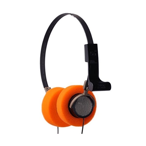 DealTrade Star Lord Casque de Musique Cosplay Accessoires Orange École/Bureau Stéréo Coussin Écouteur Costume Prop pour Hallo