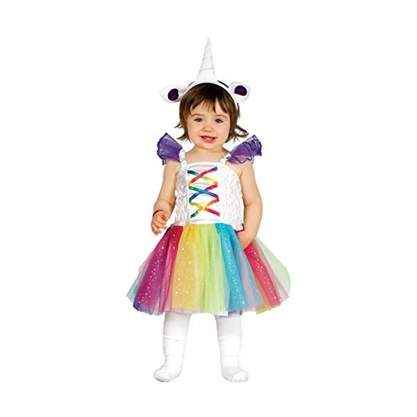 Déguisement Licorne Tutu bébé T-6/12 Mois