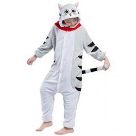 Enfant Unisexe Anime Animal Costume Cosplay Combinaison Pyjama Outfit Nuit Vêtements Onesie Kigurumi Halloween Costume Soirée