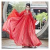 TIYRUS Hanfu Robe traditionnelle chinoise rose pour femme Costume de fée de danse Costume grande taille Cosplay Vêtements de 