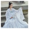 TIYRUS Hanfu Robe traditionnelle chinoise rose pour femme Costume de fée de danse Costume grande taille Cosplay Vêtements de 