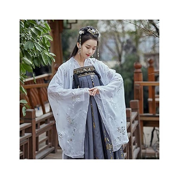 TIYRUS Hanfu Robe traditionnelle chinoise rose pour femme Costume de fée de danse Costume grande taille Cosplay Vêtements de 