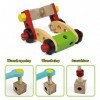 Symiu- Blocs de Construction en Bois, R76-3