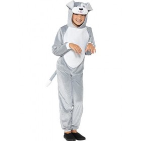 Dog Costume, Grey M 