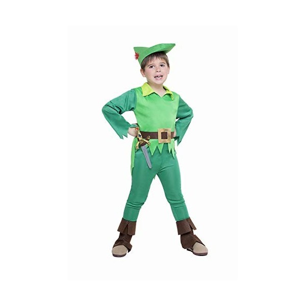 Desconocido Costume Peter Pan Taille 7-9 Ans Enfant Taille