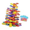 F Fityle Jeux dempilage darbre pour enfants, jouets dapprentissage préscolaire, Construction déquilibre Montessori, jeu d