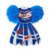 IKALI Filles Déguisement Zombie Cheerleaders,Lycée Sanglante Filles dhalloween Disguise Costume 4-6 Ans 