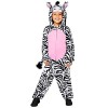 amscan- Officiel Nickelodeon Ruggrats Angelica Costume grenouillère Motif zèbre-3-4, Unisexe Enfant, 9908798, Noir/Blanc, 3-4