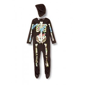 Rubies Disfraz Zombieskeleton Glow in Dark Inf Costumes, Multicolor, M Mixte Enfant