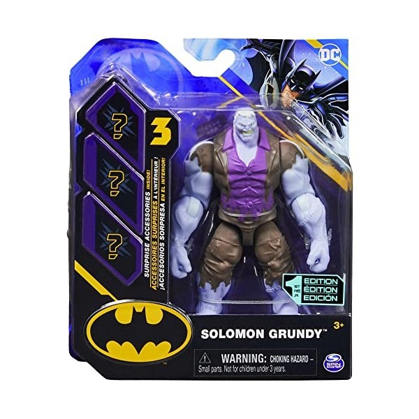 Spin Master Batman Solomon Grundy Action Figure 10 Cm + 3 Surprises