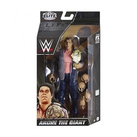 WWE Figurine Articulée André Le Géant De La Collection Élite Avec Accessoires, À Collectionner, Jouet Enfant, Dès 3 Ans, HKN7