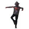 Rubies - Déguisement Top + Masque Officiel Fortnite Black Knight, Enfants Unisexes, I-300193XL Noir, Small, Height 140 cm