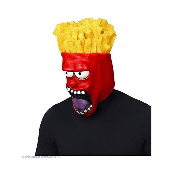 "FRENCH FRIES FULL HEAD MASK" -