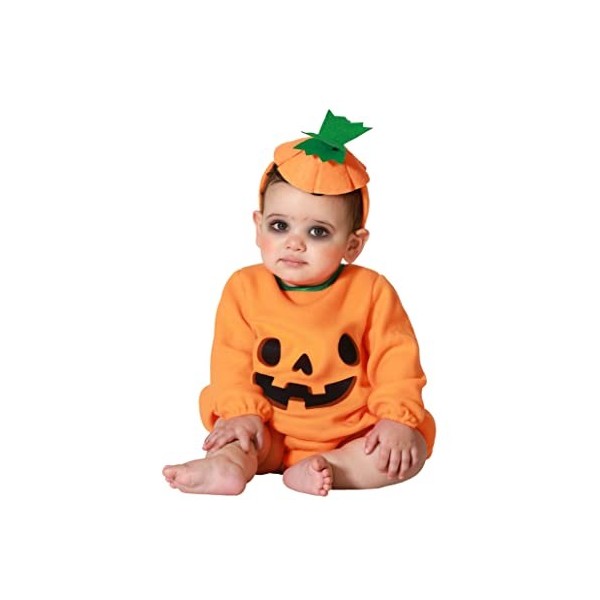 Atosa costume citrouille orange fille bébé