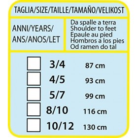 Ciao -Princesse Licorne déguisement fille taille 5-7 ans Fille, Multicolore, 18177.5-7