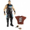 WWE Collection Élite figurine Deluxe articulée de catch, Kevin Owens 17 cm, visage réaliste et accessoires, jouet pour enfant