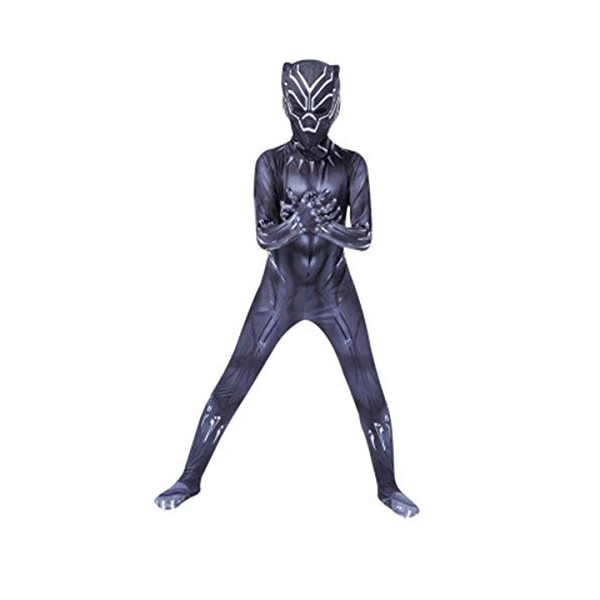 Leezeshaw Costume Superhero Spiderman Miguel OHara pour garçon, costumes dHalloween adultes enfants bleu Spider 2099 Into t