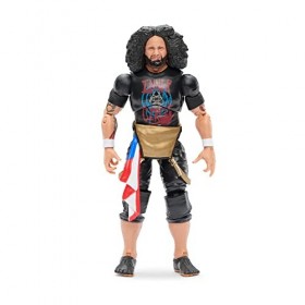 AEW- WWE Unrivaled Collection Ortiz – Figurine 16,5 cm – Série 4, AEW0031