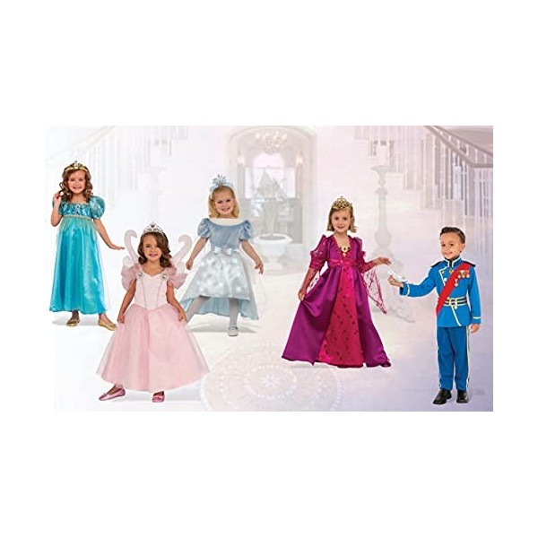 Rubies 630964 Costume de prince royal Cendrillon pour enfants, multicolore - Taille : L - 8 à 10 ans