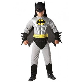 Rubies - Batman - Déguisement Costume 3D EA Silver Batman Classique - Taille L- I-881823L