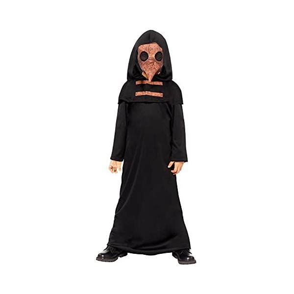 PKT 9912001 Costume de médecin de la peste pour enfant 8-10 ans